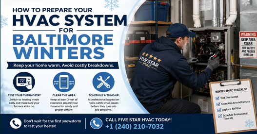 How to Prepare Your HVAC System for Baltimore Winters