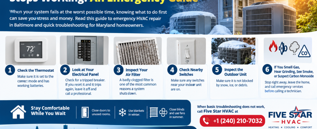 What to Do When Your Heat or AC Stops Working: An EmergencyGuide