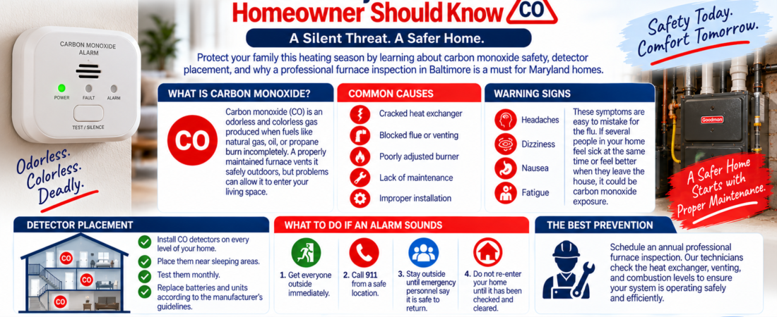 Carbon Monoxide Safety: What Every Baltimore Homeowner ShouldKnow